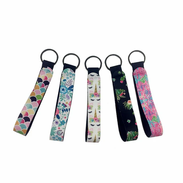 RTS Neoprene Bracelet Wristband Key Fob wrist strap keychain