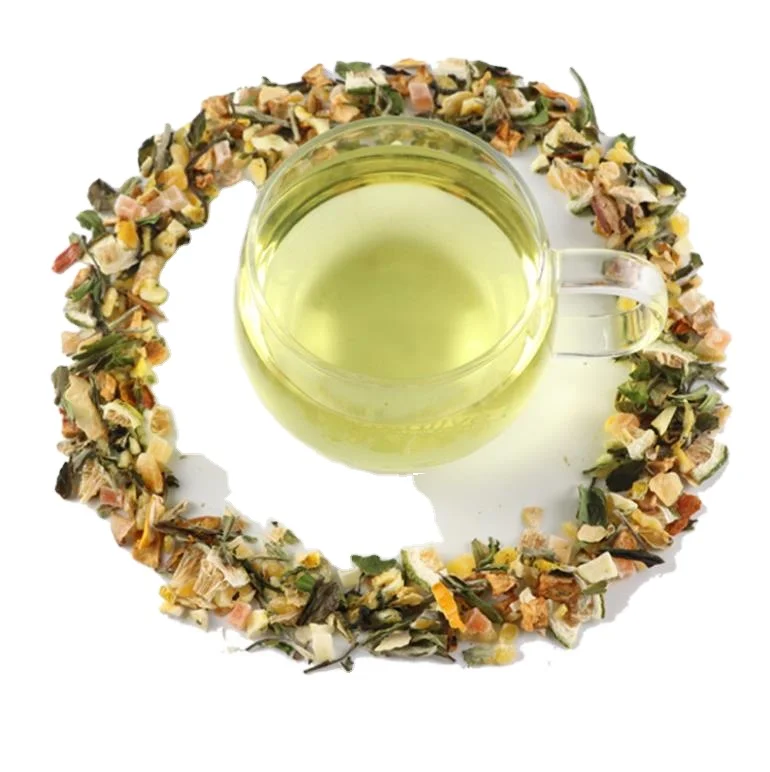 Nice Taste  Blended Tea Chinese Fruit Tea Hami Melon Kiwi & Lime Tea