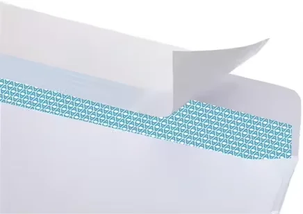 Hot Sales #10 Security SELF-SEAL Mailing Envelopes With Windowless White Envelop Business Letter Envelope Custom