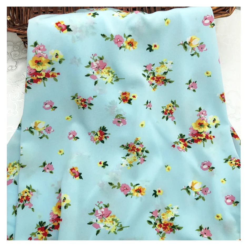 75D Polyester Woven Custom Printed Poly Spandex Spun Polyester 4 Way Stretch Fabrics