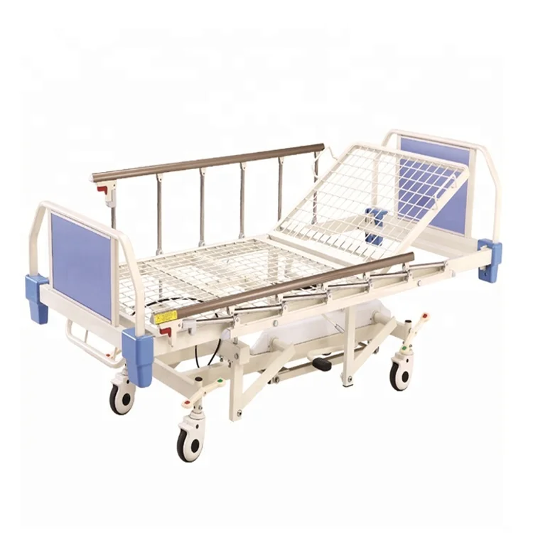 
Icu Medical Equipment Four Function Hydraulic Hospital Bed 