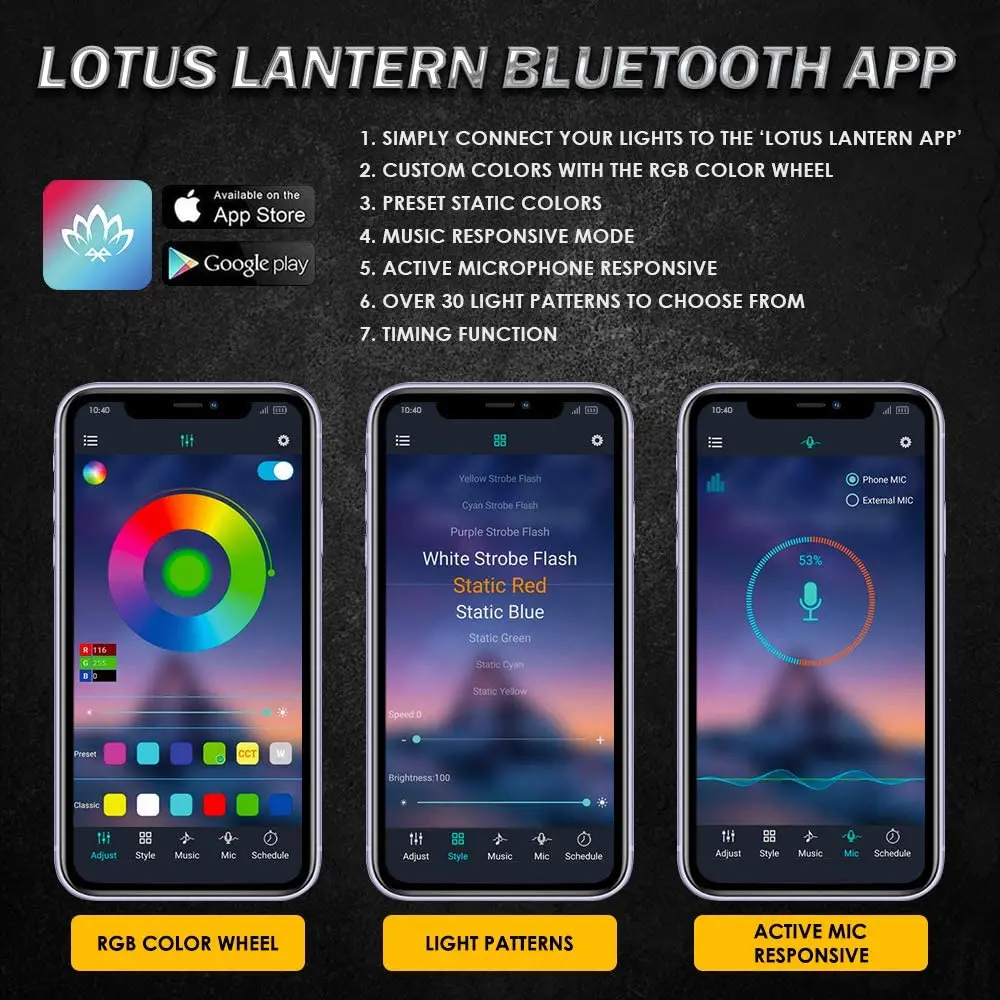 60 90 120 150 см трубка подсветка нижнего корпуса система неонового света с управлением через приложение RGB автомобильная светодиодная лента освещение под автомобиль