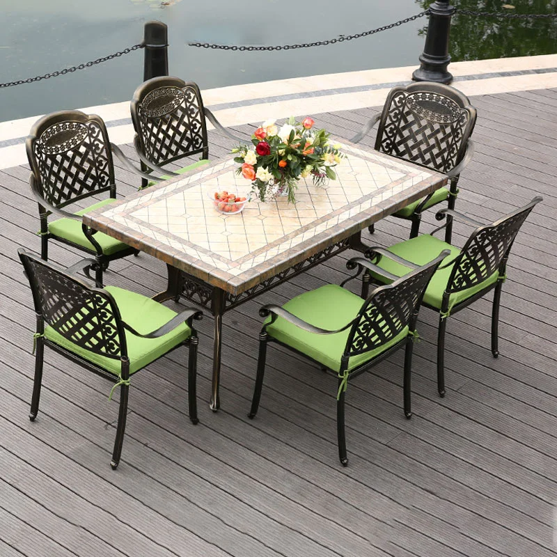 Balcony Chairs Aluminum Casting Outdoor Garden Furniture outdoor furniture