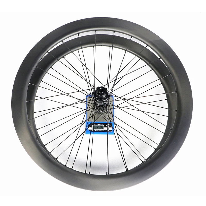 Rim Depth 50mm Width 26mm Tubeless Compatible Road Carbon Wheels