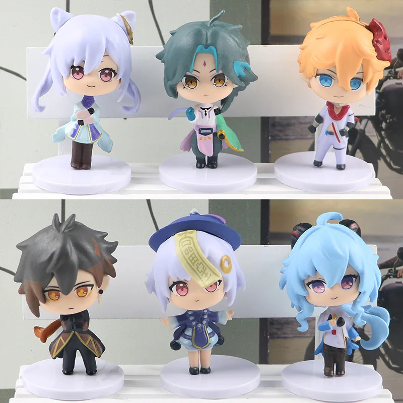 Genshin Impact Figures Wholesale Pai Meng Keli Walnut Animation Ornaments Genshin Impact Battlefield Heroic Blind Box Toys Dolls
