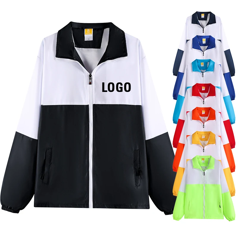 2022 wholesale cheap vintage winter Two color work jackets for men custom logo