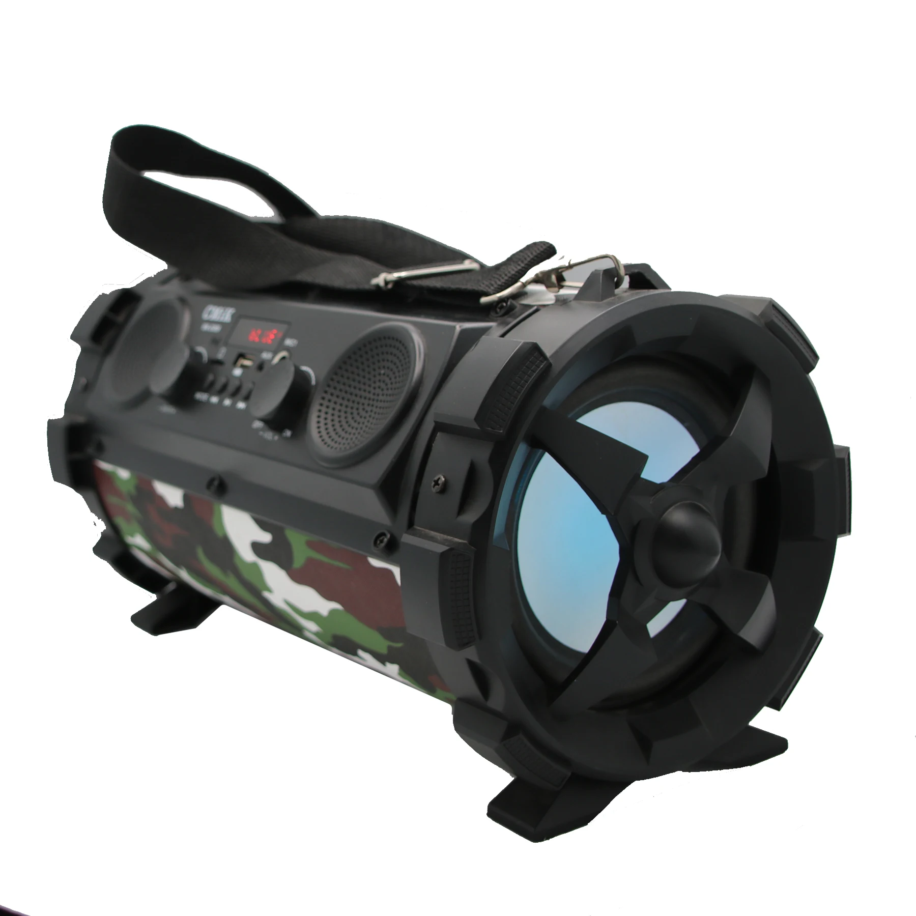 cmik mk-2009 New Outdoor Portable OEM Super Bass Speaker Car Subwoofers and Colorful LED Light double 5.5 inch bocinas parlantes