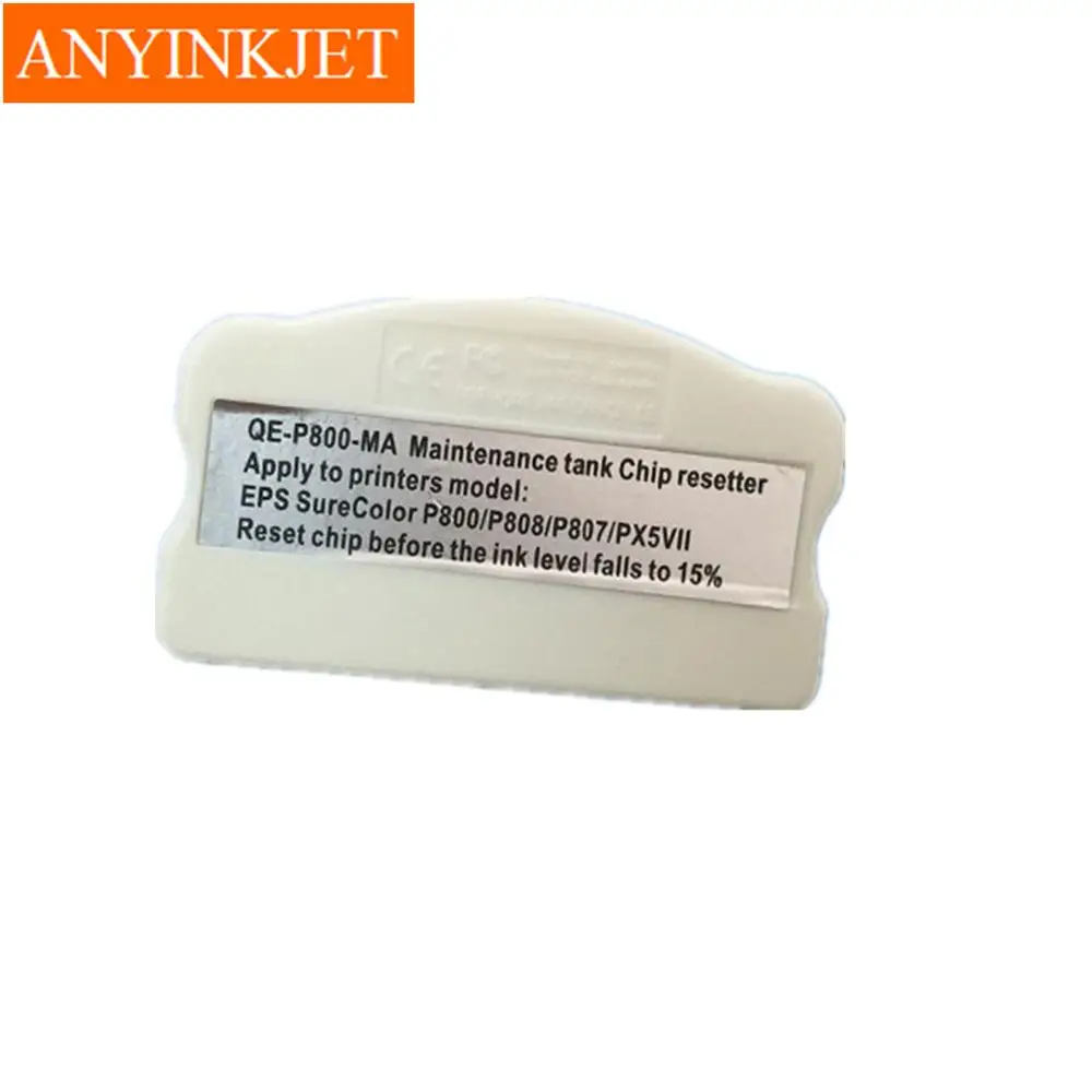 P800  Maintenance Tank Chip Resetter For Epson SureColor SC-P800 P800 P807 P808 PX5VII Printer Waste Ink Tank Chip Resetter