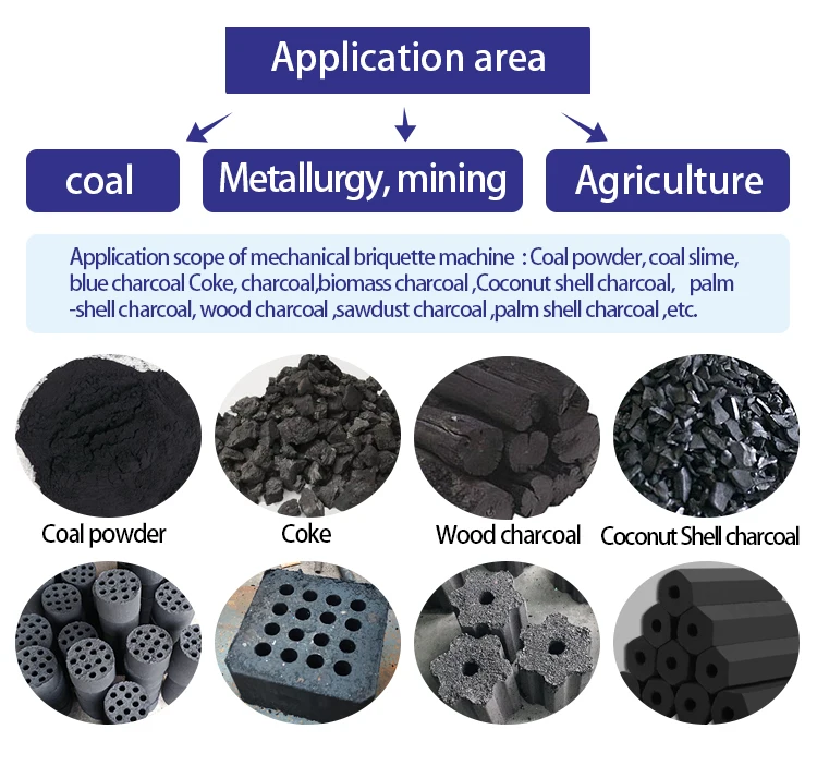 New Design High Performance Coal Powder Coke Honeycomb Coal Briquette Charcoal Making Machine