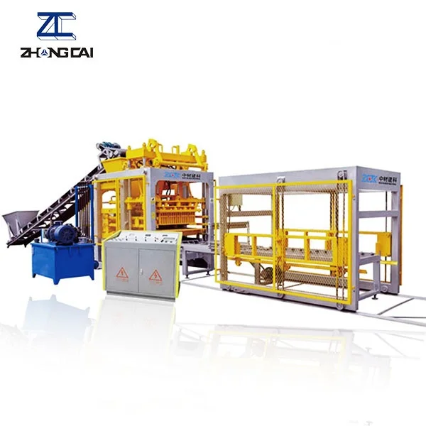 ZCJK QTY9-18 полностью автоматическая машина для производства блоков, Бангладеш, Кения, бетонных блоков, машина для производства полых блоков в Африке