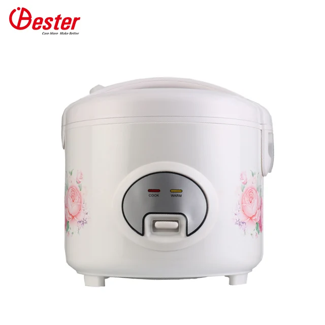 1.5L 1.8L deluxe rice cooker with flower tinplate