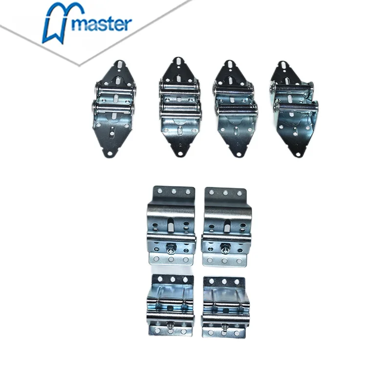 customization OEM Door and window hardware Finger protection industrial sectional garage door side hinge
