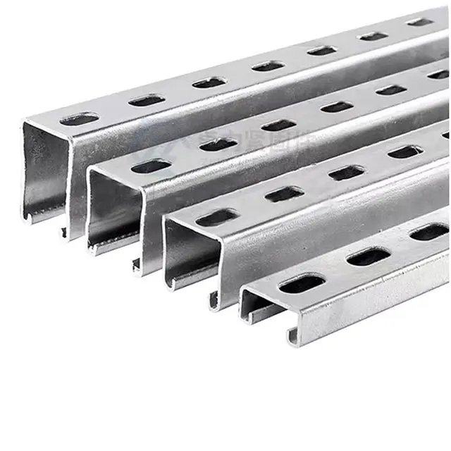High Quality Hot Selling 41x41x2.0 Carbon Steel Strut Channel,C Channel,Galvanized Steel Channel