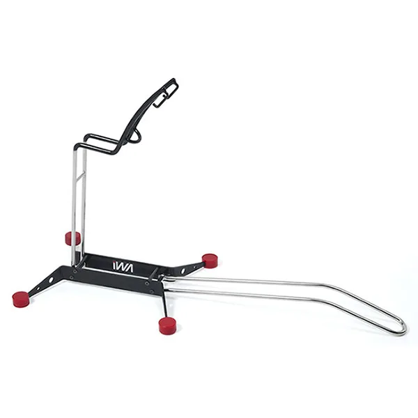 Shining chrome plating bike service repair rack stand for display maintenance