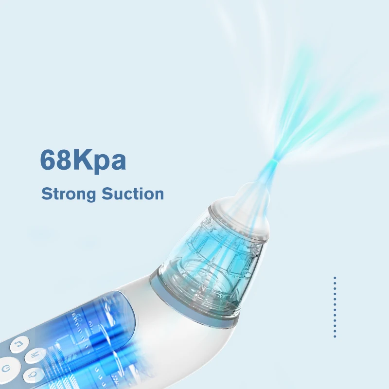 wholesale baby nose vacuum cleaner pump 68Kps strong nose booger sucker electric nasal aspirator for adult children