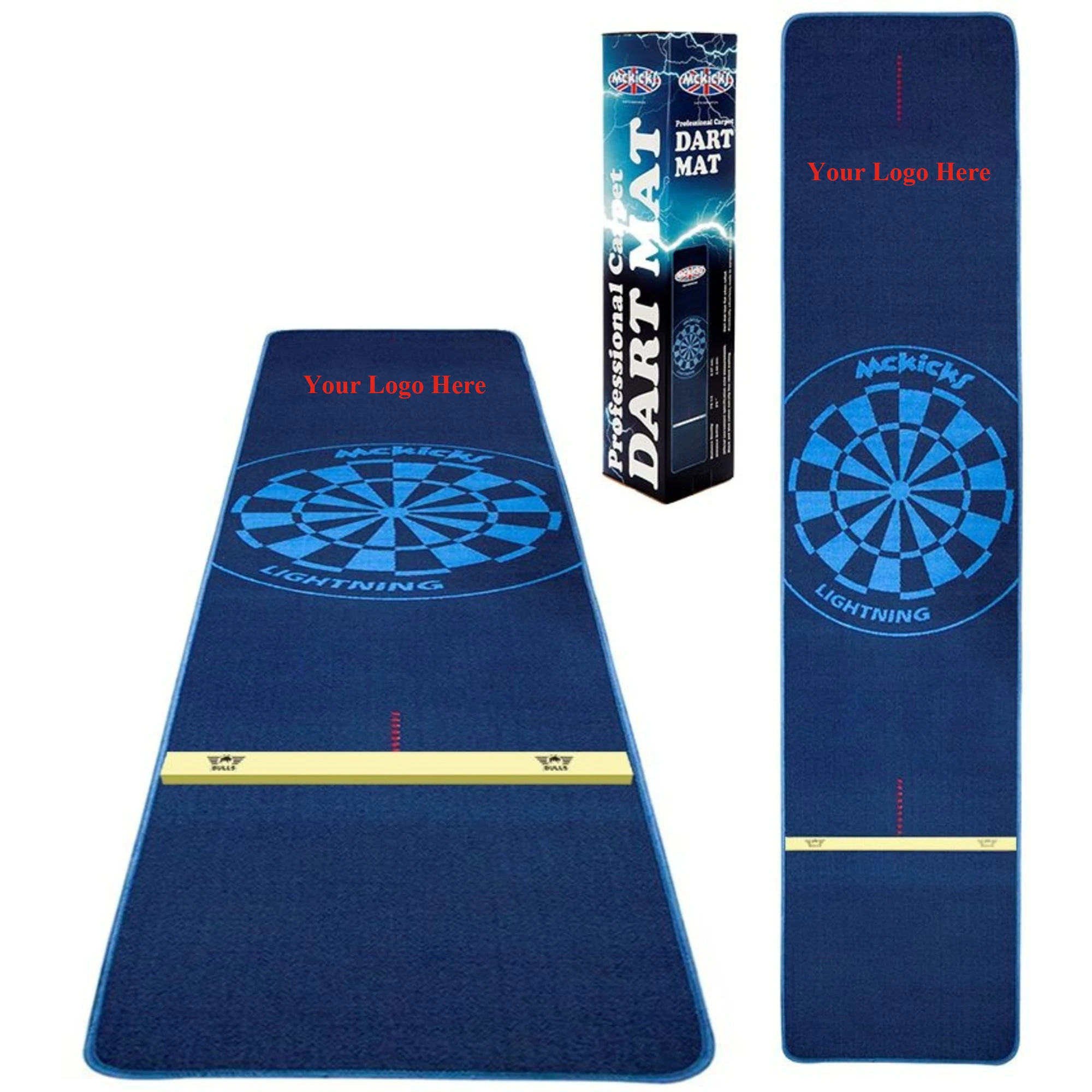 Professional Heavy Duty Floor Protector Dart Mat Custom Printed Darts Mat for Hard Floor