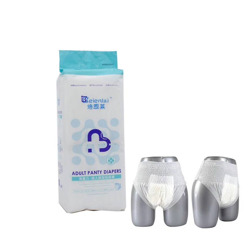 Breathable Organic Women Men Incontinence Fixation Tights Panty Xl Size  Adult Pull Up Diaper Pants