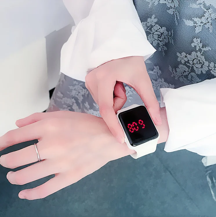 Hot sale Very Good Quality LED Digital fashion popular  Electronic Watch Neutral Wrist Watches