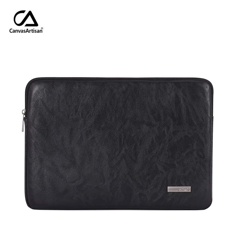 In Stock PU Slim Waterproof Notebook Bag Laptop Sleeve For Microsoft