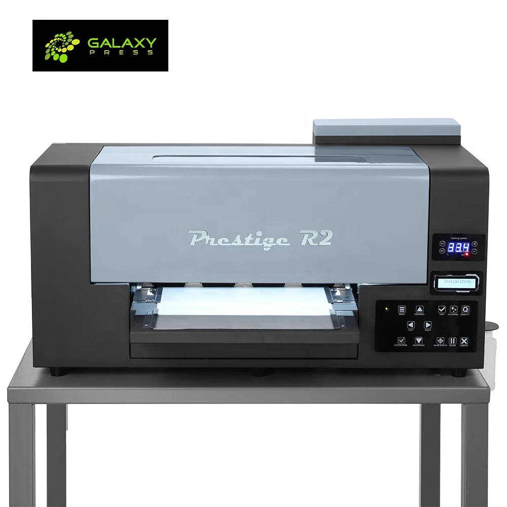 GALAXY DTF Station Epsons Xp600 Dual Head Printing Machine A3 DTF PRINTER For Garment Hoodies T-shirt  Printing