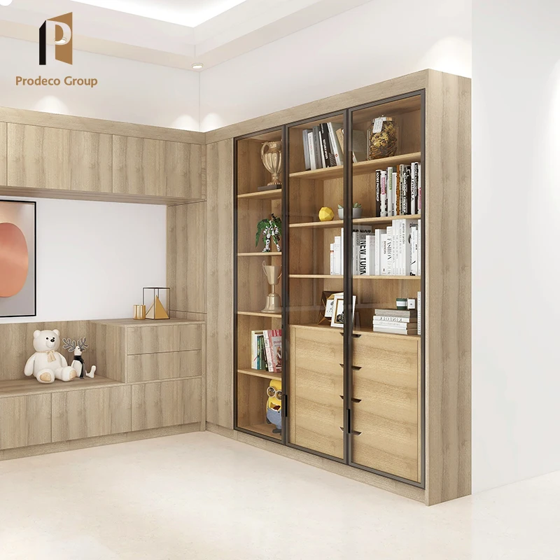 Display Bookcase White Nordic Bookcase Modular Bookcase