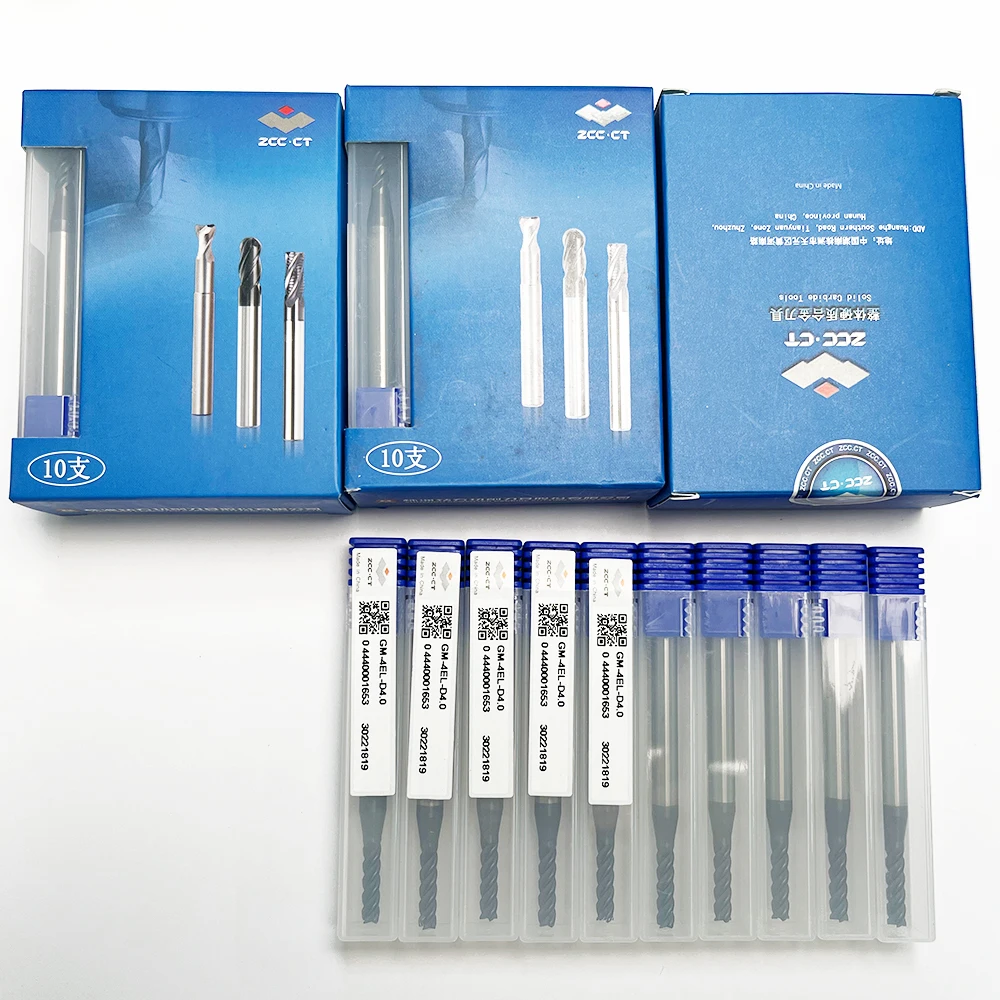 HAUZHICHUN GM -4EL-D4.0 Carbide End Mill