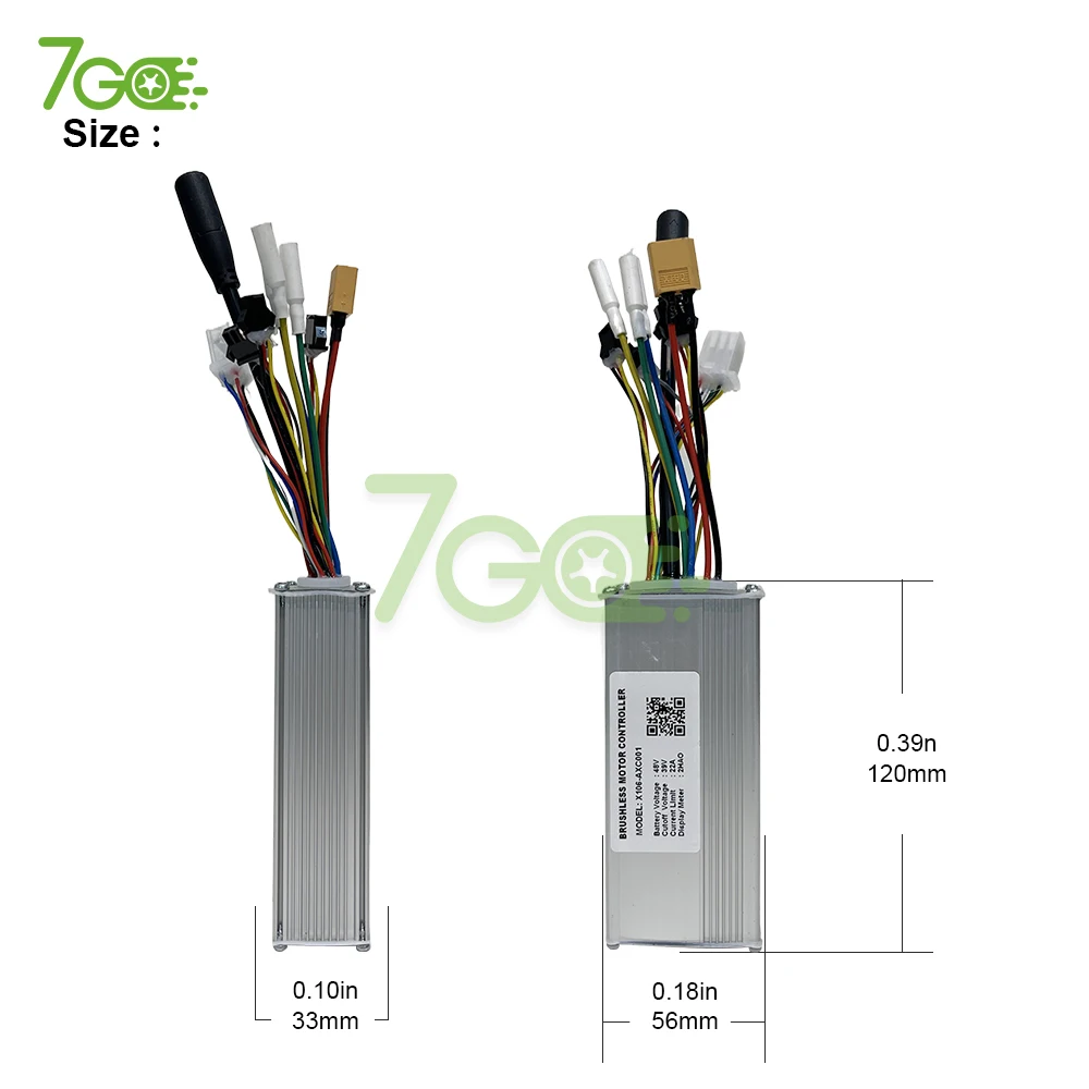 US EU Warehouse Stock Brushless electric bicycle bike DC Motor speed controller 48V 750W Electric e bike bldc motor controller