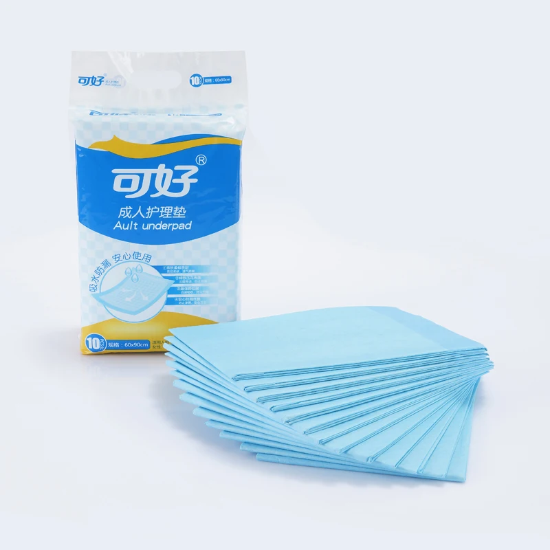 Factory wholesale Underpad 60 x 90 Disposable Under Pad Quick-drying Leak protection Incontinence Adult Urine Pad