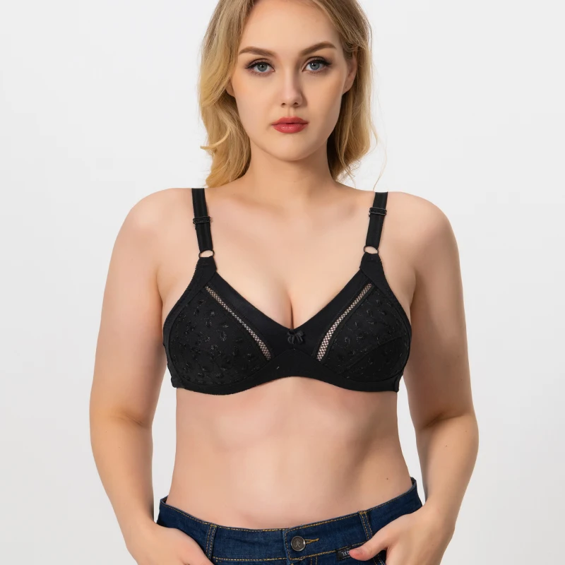 Best selling big size bra  Without Steel Ring bra sexy Comfortable Gather Thin Cup bra for women