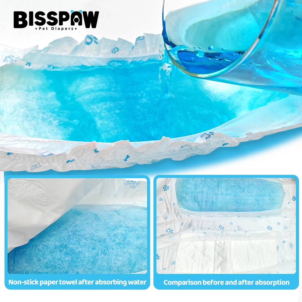 Pet Diaper M Size Disposable Dog Diaper Physiological Female Dog Nappy Technology Good Price Pet Diaper Dog Training Pee