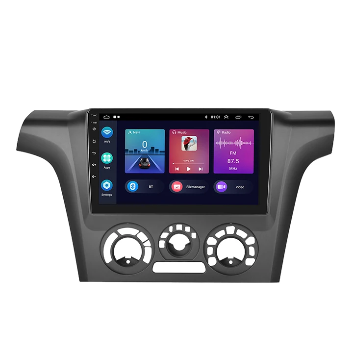 Android 12 Car Radio 2 Din 9' Autoradio For Mitsubishi Outlander 2004-2006 Car Stereo Carplay Android Auto BT GPS WiFi