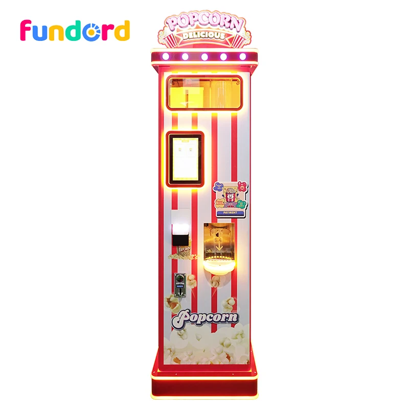 Fundord popcorn making machines automatic vending machine