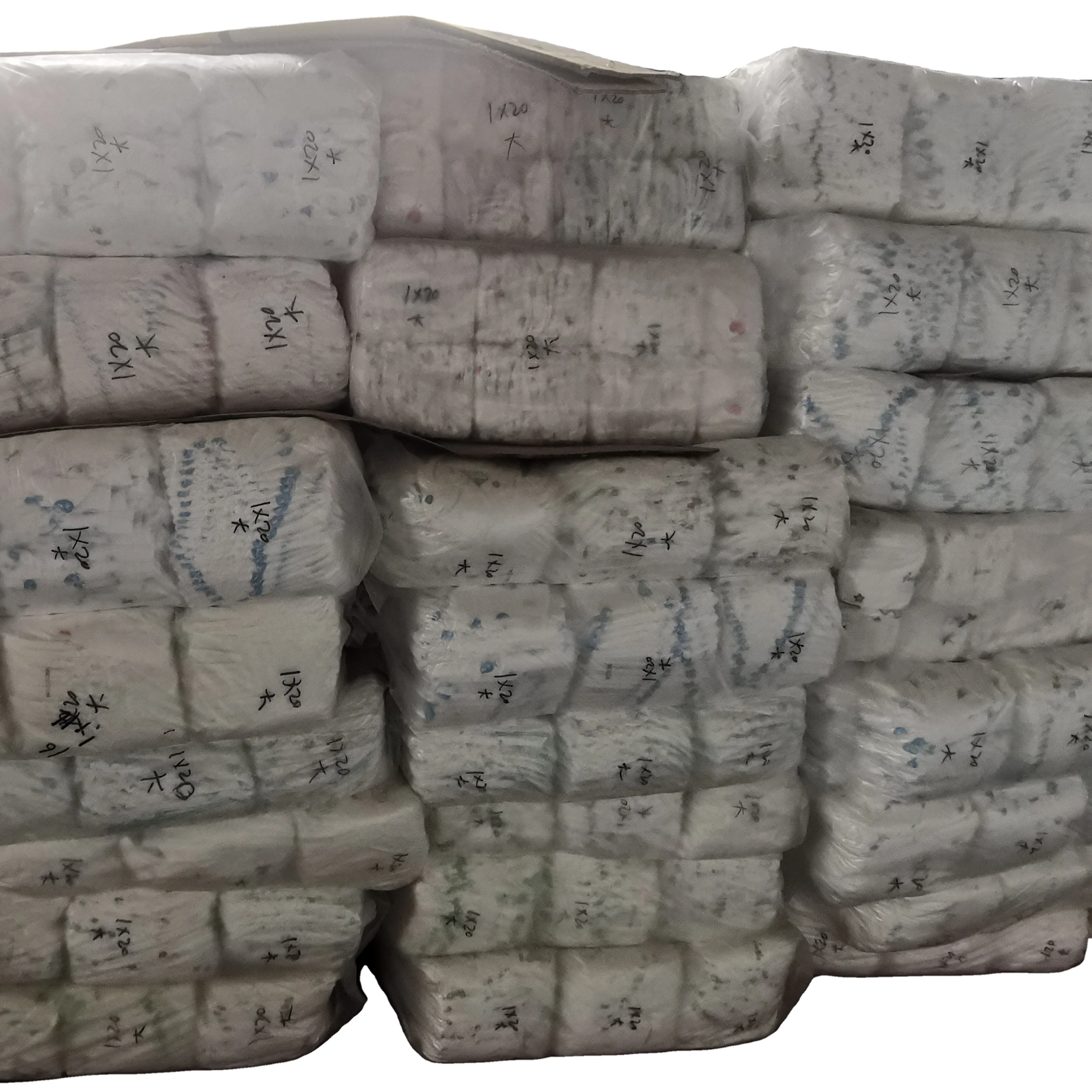 Cheapest Diaper Factory Offer Custom Disposable Baby Diaper Stock Lot Cheap Price Wholesale Grade B Baby Diaper Factory in Bulk