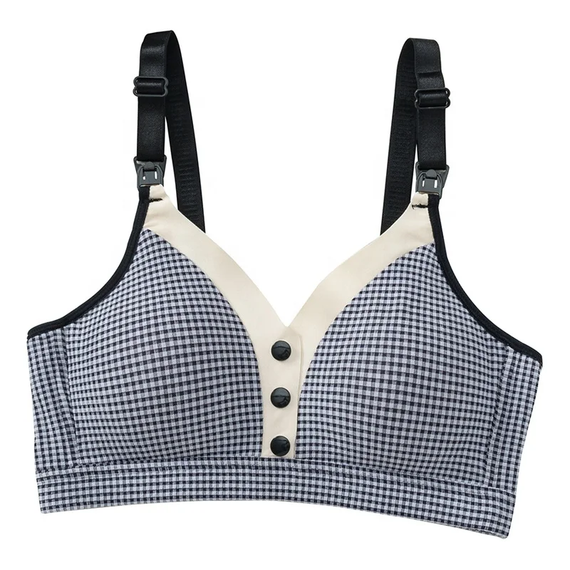 Pregnant Women Front Closure Padded Seamless Breastfeeding Maternity Nursing Bras