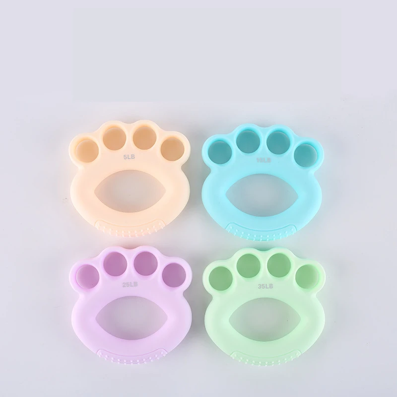 Finger Stretcher Resistance Bands Exerciser Hand Grip Strengthener Finger Trainer Blue Hand-muscle Developer