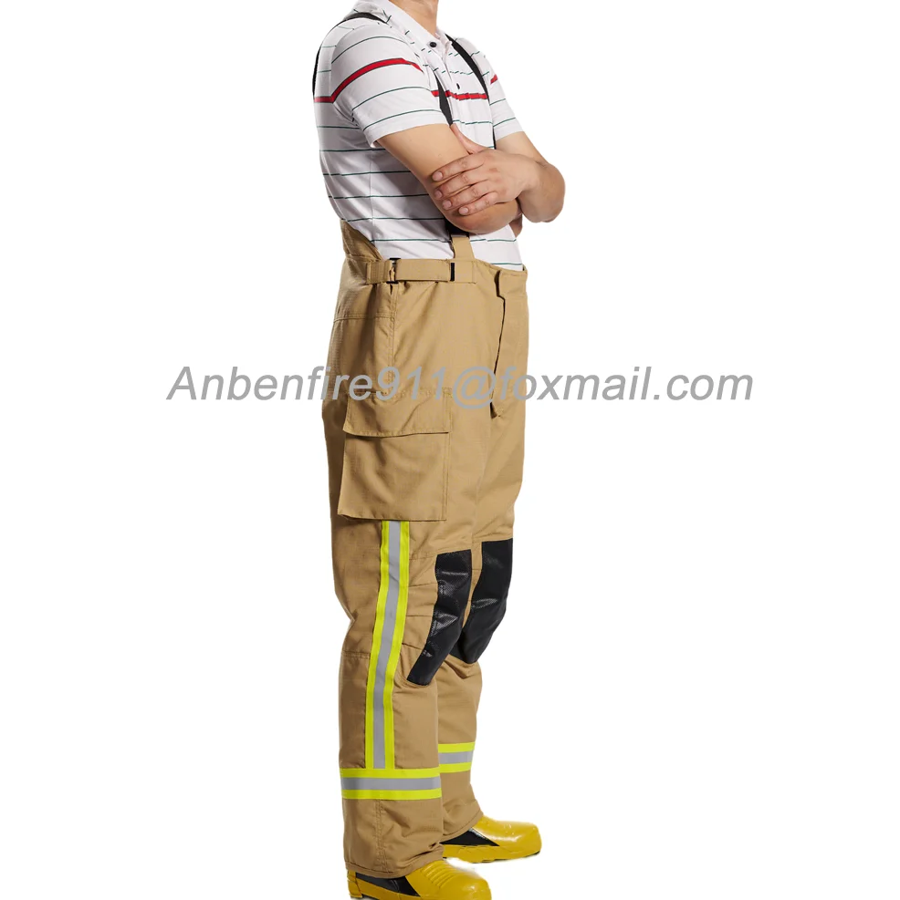 ANBEN FIRE New Design Removeable Inner layer Fire Equipments DRD Cheap price Nomex IIIA Fire Fighter Uniform fireman suit