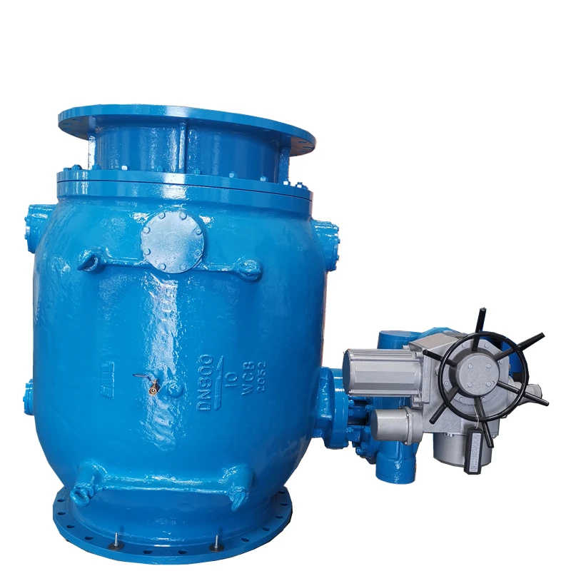 Flow regulating valve DN800 PN10