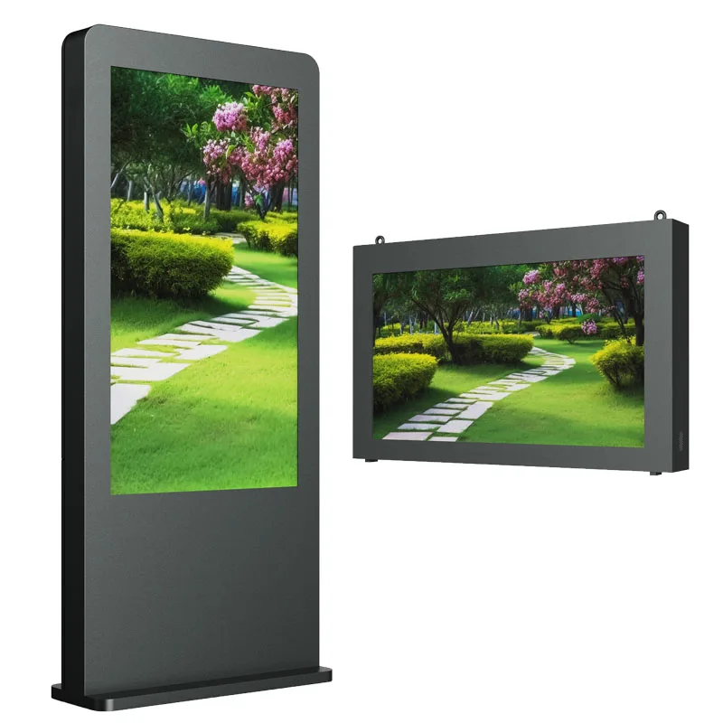 43 inch Solar Outdoor Digital Signage Advertising Smart TV LED Screen Panels Board Signage for Outdoor