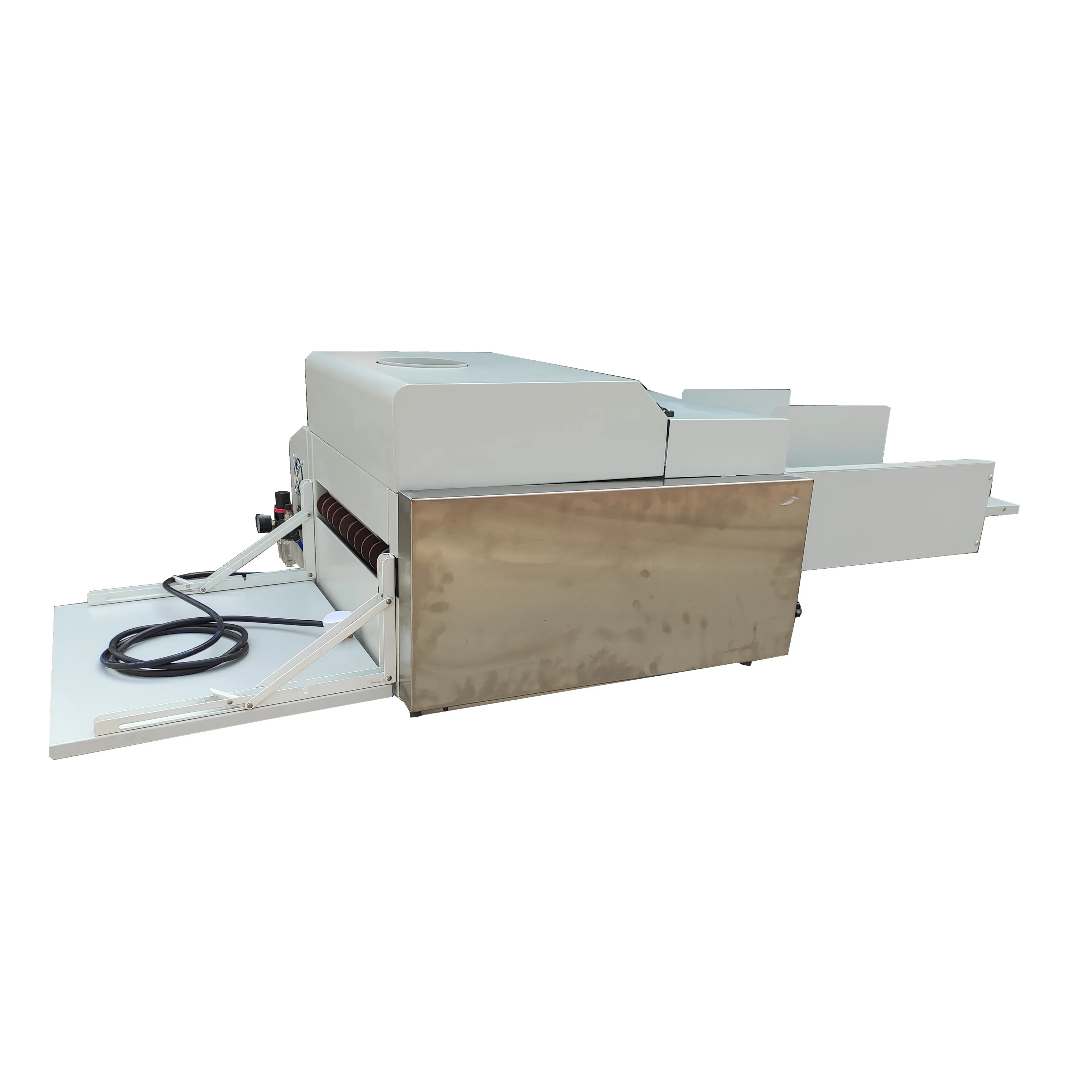 desktop uv roll coating machine with auto feeder coater uv drying machines
