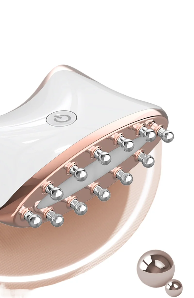 Premium EMS Microcurrent Meridian Led Face Neck Lift Microcurrent Guasha Facial Tool Guasha Body Massager Achieve