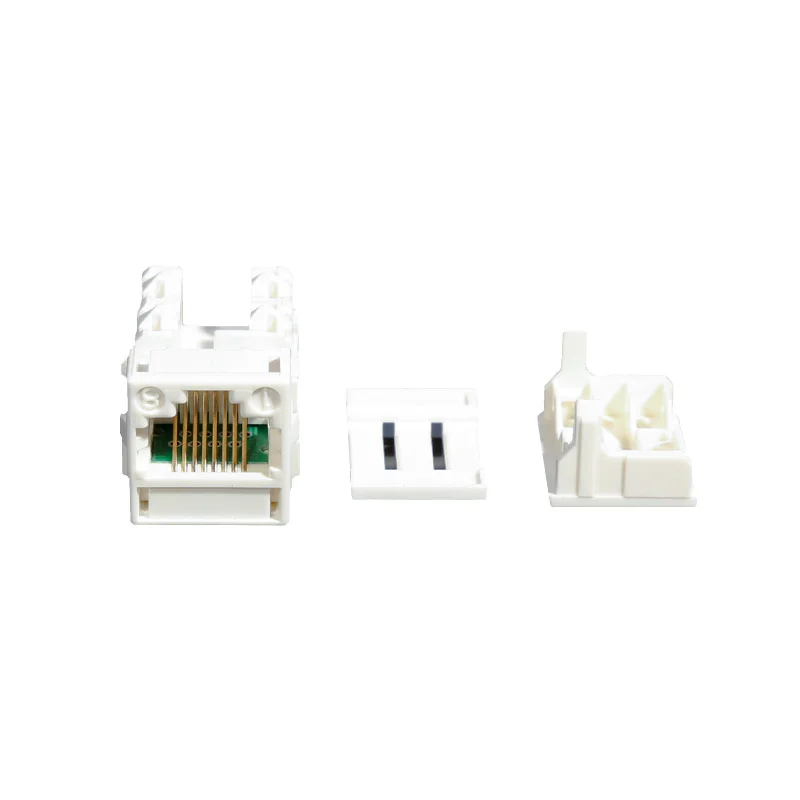 Cat5e RJ45  network  module  90 degree UTP Keystone Jack CommScope interface keystone modular jack