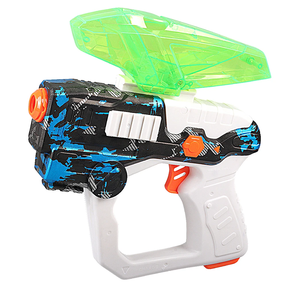 Outdoor Shooting Game Water Bead Guns Toy Graffiti Style Gel Hydrogel Gun Pistol Toys Gel Splatter Blaster Toy Gun