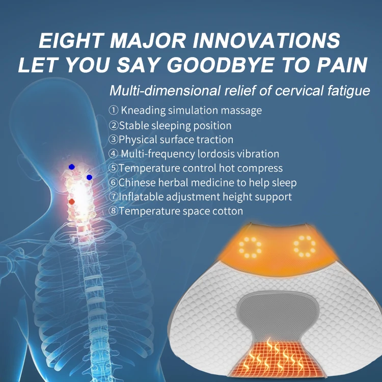 massager U shape electric new neck shoulder shiatsu home massage device pillow heated hot sale