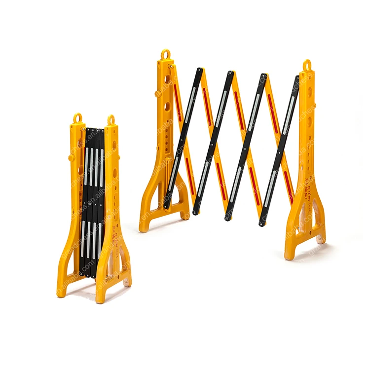 
China Supplier Plastic Folding Traffic Barrier Expandable Safety Barrier 
