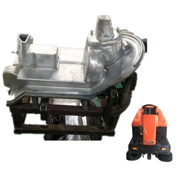 machines shell  rotomoulding  aluminum rotomolding die cast rotational mold