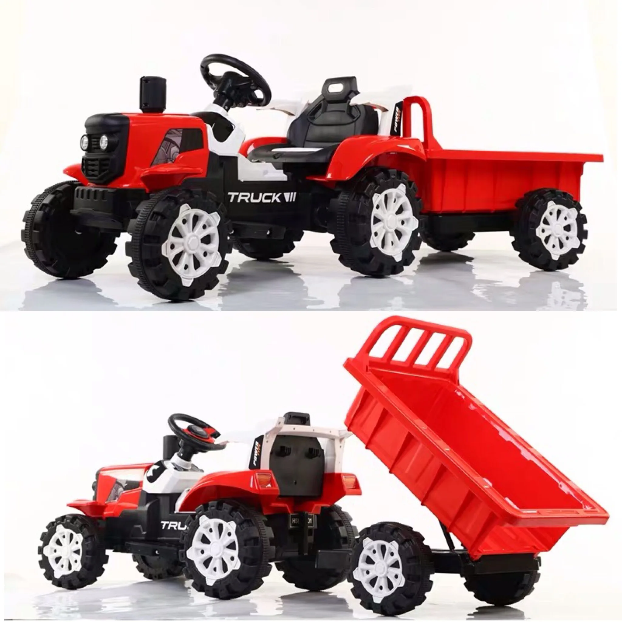 
Wholesale Funny Kids Ride On Toy Car Electric Tractor 