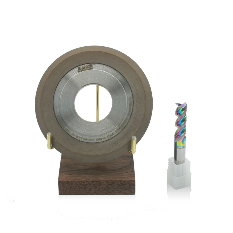 1V1 100X31.75X10X6 MYWHWWLS Diamond Powerful Grooving for CNC Tool Grinder Walter ANCA Matching Grinding Wheel