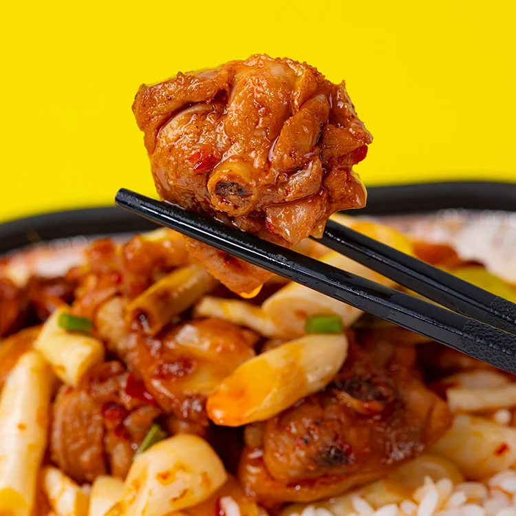 
Wholesale Instant Food Rice Yellow Braised Chicken Self-heating Rice 