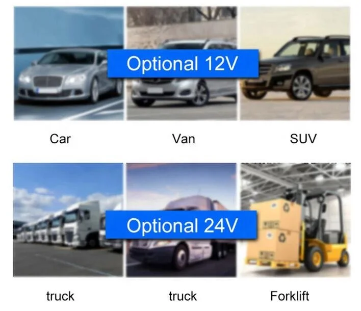 
DC12V/24V 4inch universal Double Head Fan for Car 360Degree Rotating Air Cooling Fan Low Noise Summer Car Air cooling Fan 