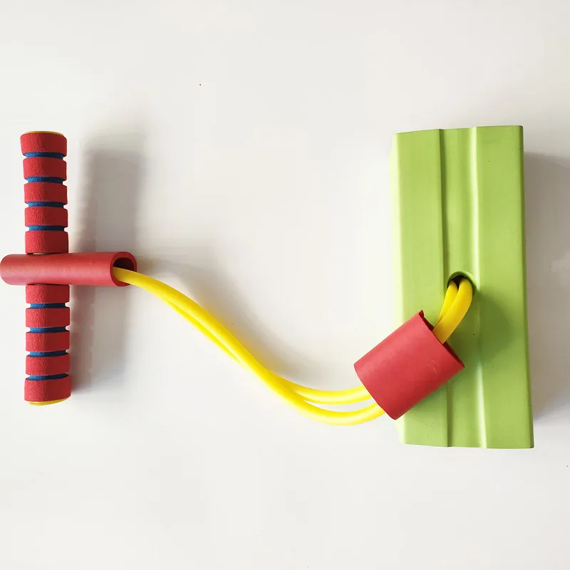 Sensory Training Equipments Kids Frog Design Bounce Shoes Foam Pogo Jumper For Kids